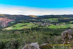 Blick von Aussichtspunkt \"Maunert\" auf Taben-Rodt