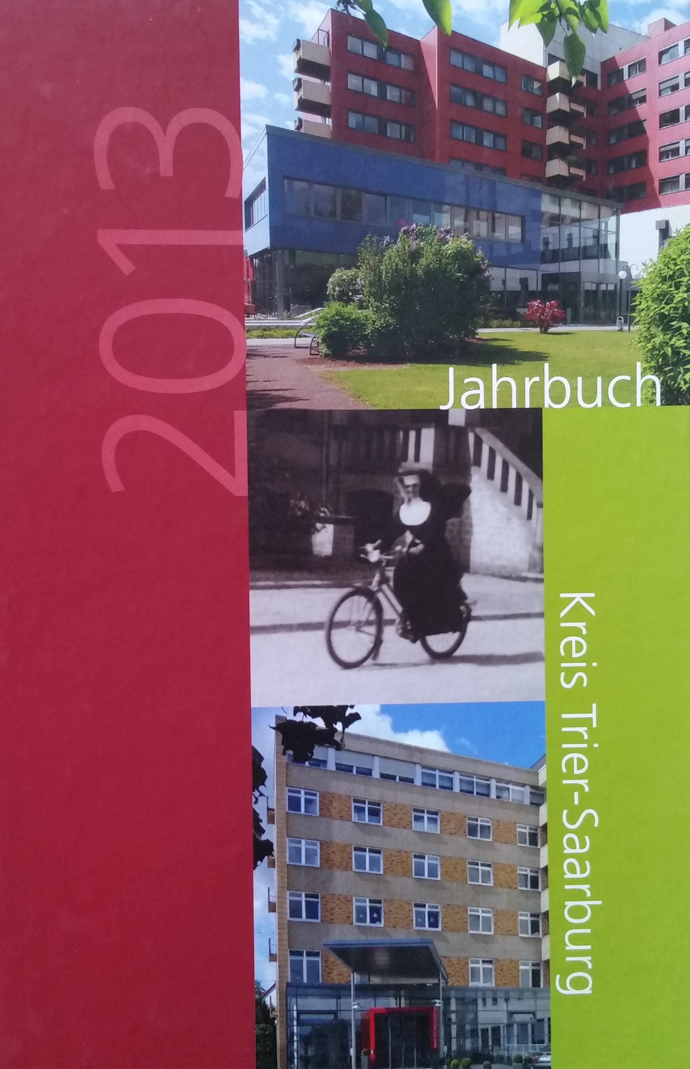 Jahrbuch 2013 Kreis Trier-Saarburg Bucheinband vorne