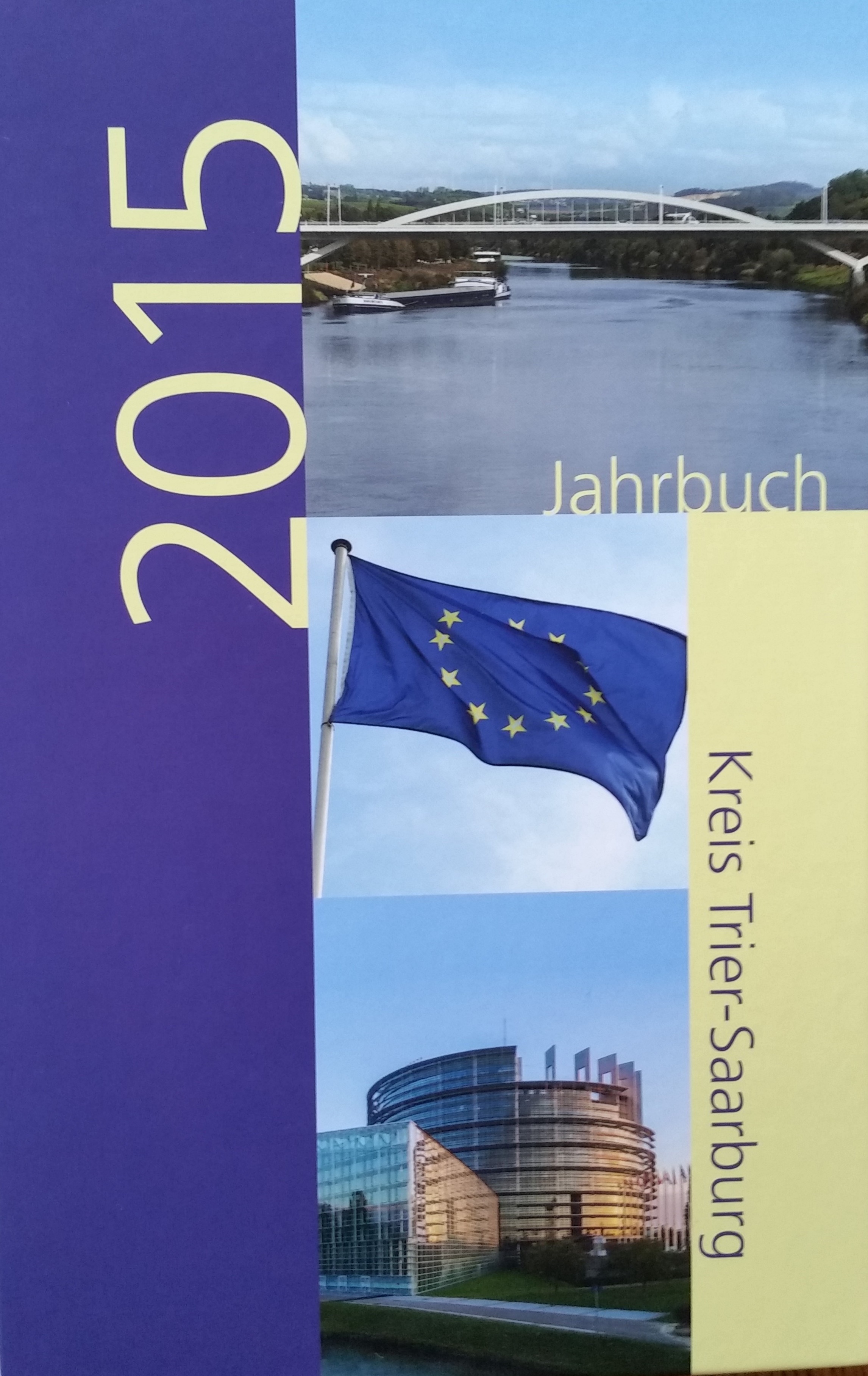 Jahrbuch 2015 Kreis Trier-Saarburg Bucheinband vorne